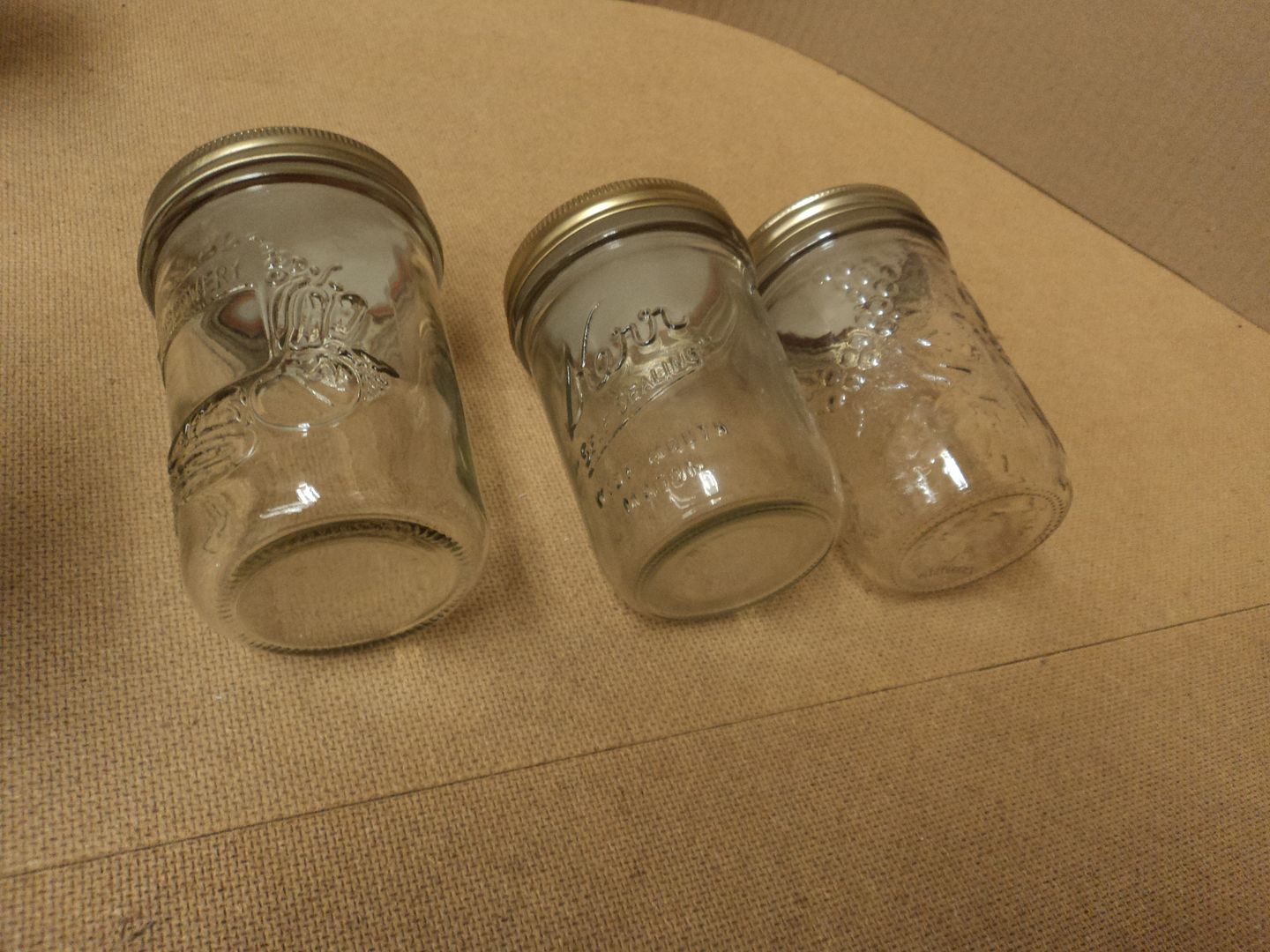 Standard 1 Pint Canning Jars Clear Lot of 12 Mason Kerr Glass eBay